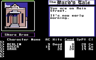 Bard's Tale screenshot 4 for Commodore 64